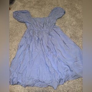 Blue Sun Dress Summer - size small
